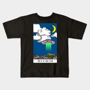 Blue Beam - Color Kids T-Shirt